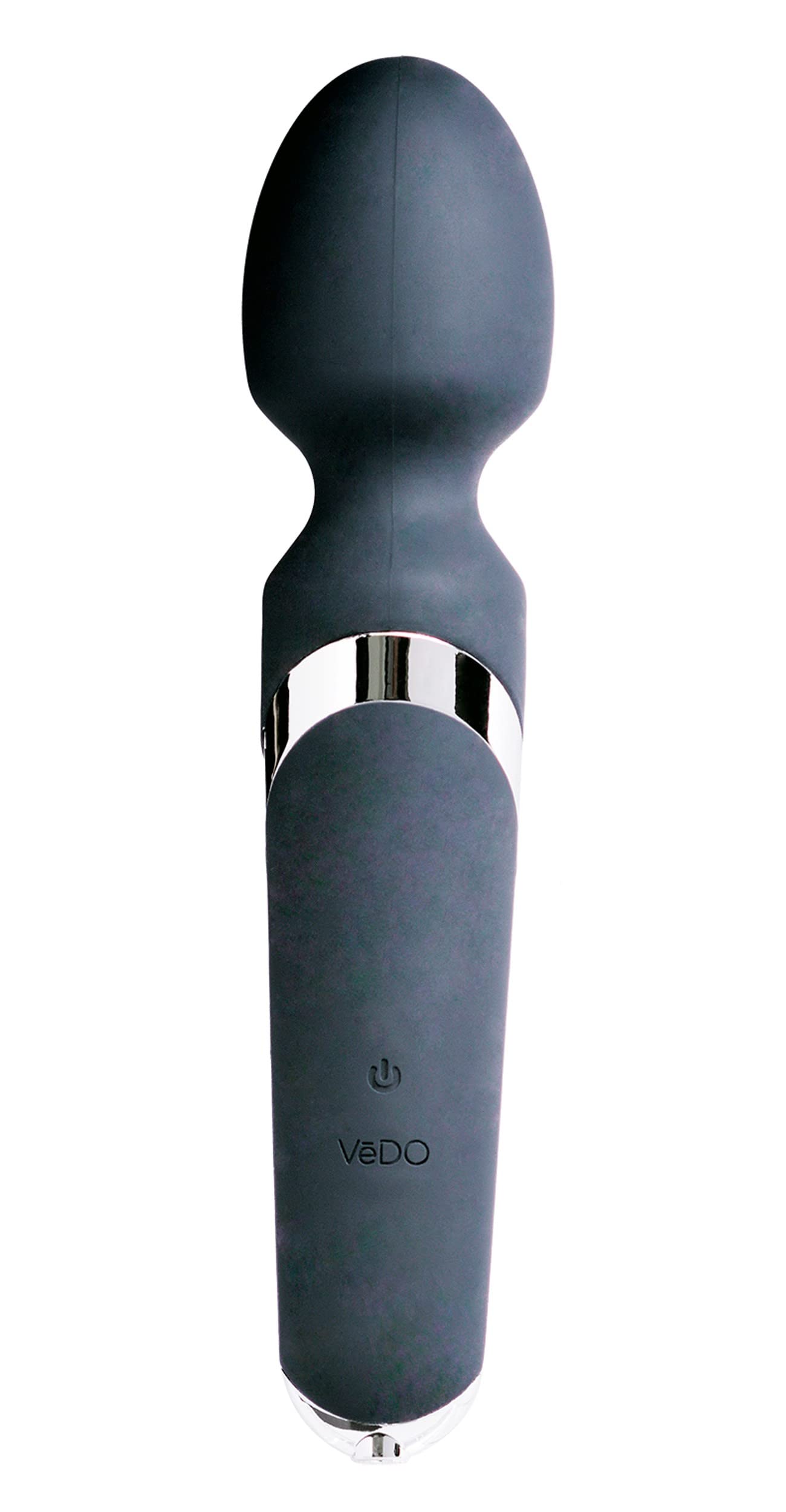 VeDO Wanda Rechargeable Massage Wand - Powerful Personal Massager for Muscle Relaxation & Pain Relief, Waterproof & Wireless (Black) - Perfect for Home Spa, Post-Workout Recovery & Stress Relief