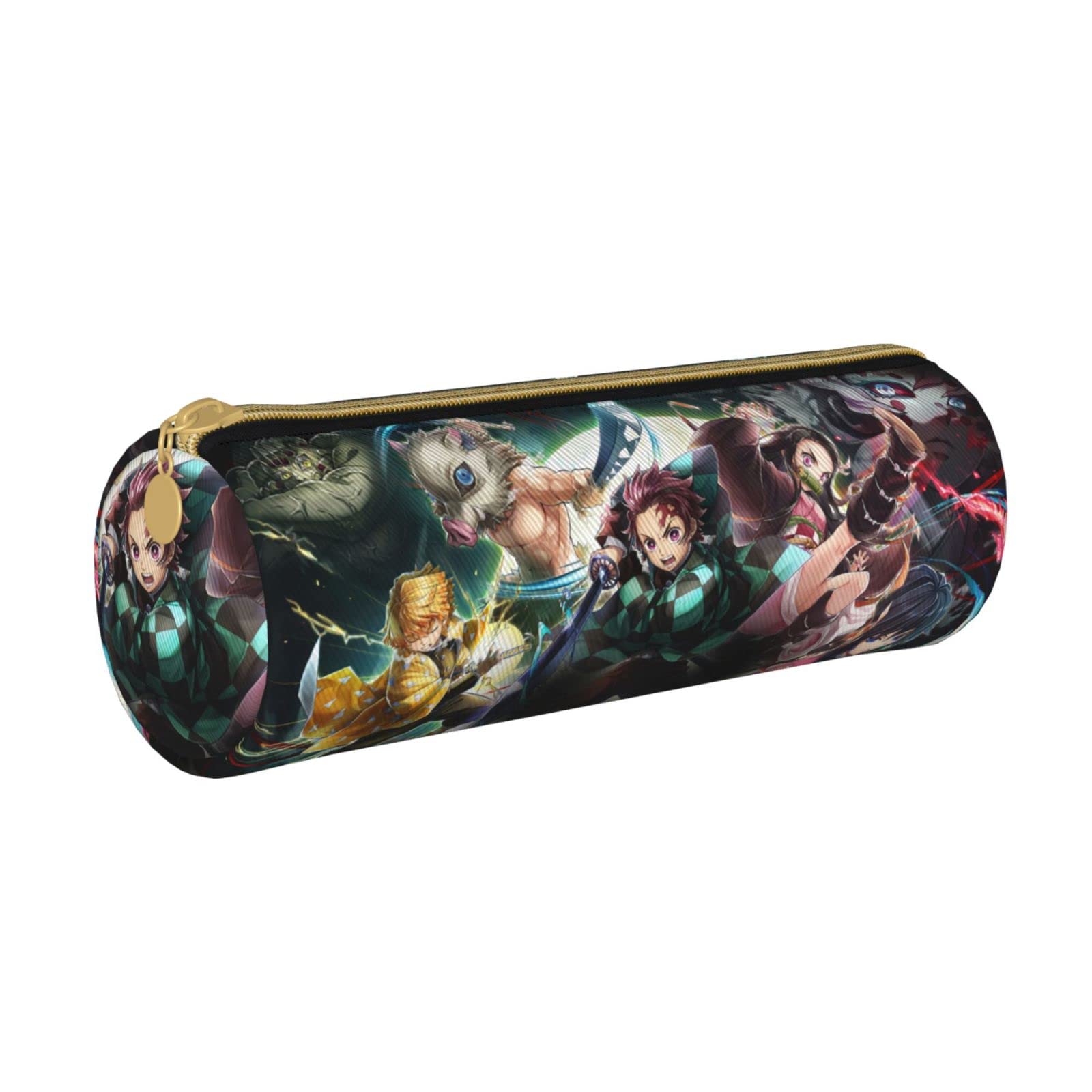 Cute Anime Pencil Case for Girls - Kawaii Leather Zipper Pouch for School, Office & College Supplies | Perfect Gift for Students, Women & Anime Lovers