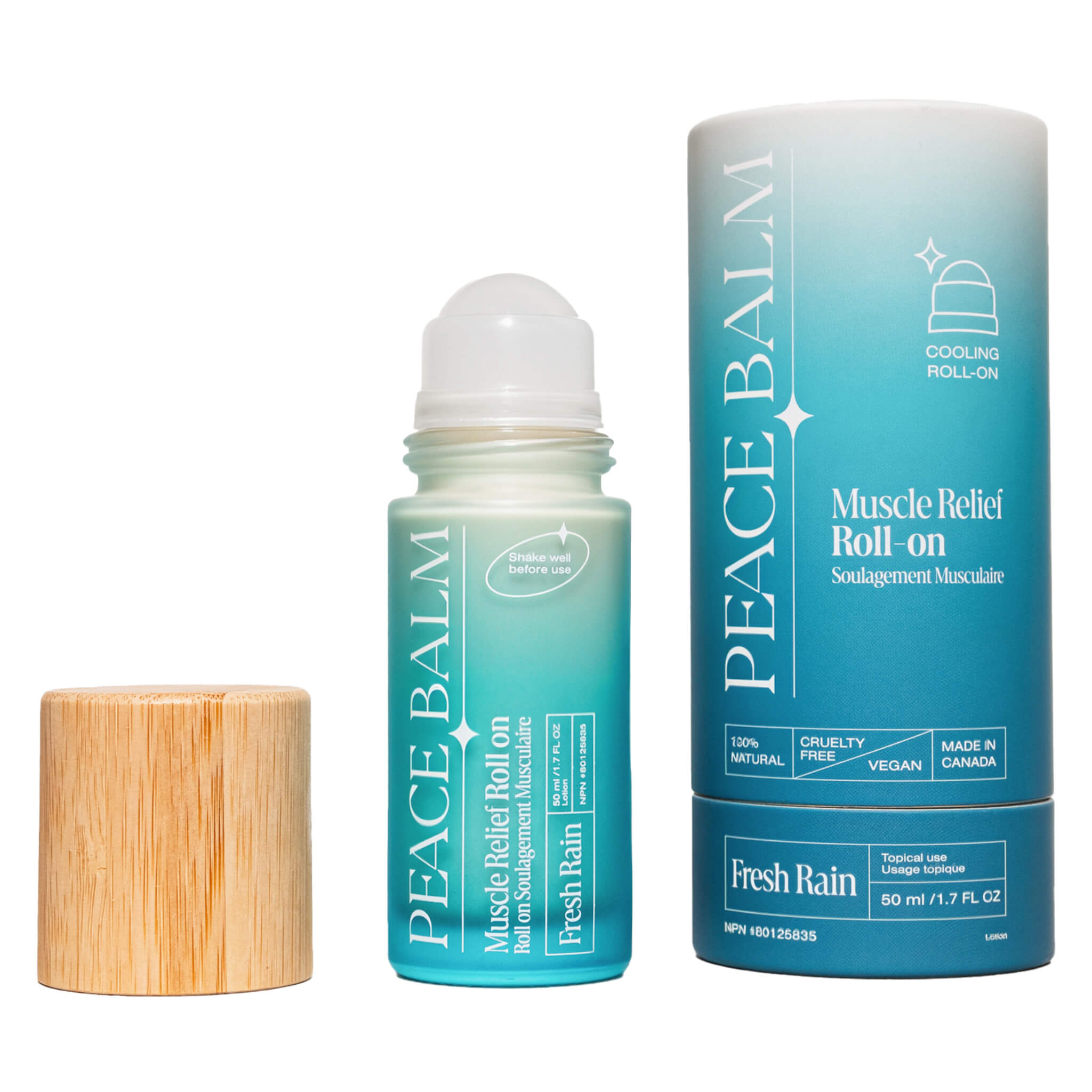 Peace Balm – Fresh Rain Scented Aromatherapy Balm for Stress Relief & Relaxation | Perfect for Meditation, Yoga & Home Spa