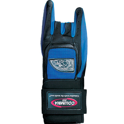 Columbia 300 Pro Wrist Glove - Right Handed Bowling Support Brace (Blue/Black) for Enhanced Grip & Wrist Stability - Perfect for League Play & Practice Sessions