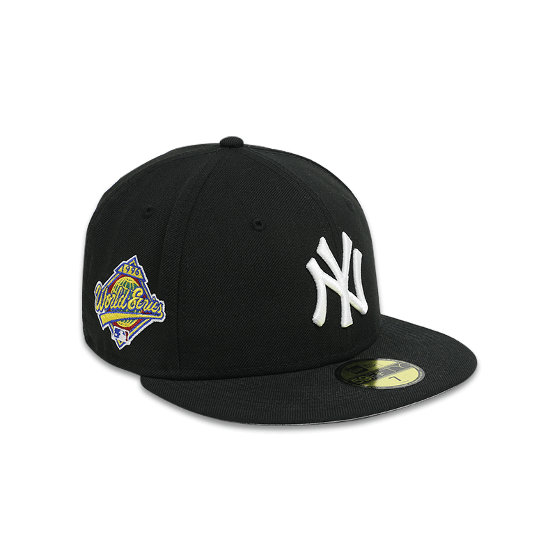 New York Yankees 1996 World Series 59Fifty Fitted Hat for Men - Official MLB Baseball Cap for Yankees Fans, Sports Events & Streetwear Fashion