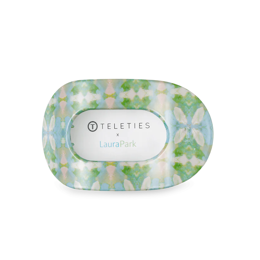 Elephant Falls Medium Flat Round Hair Clip - Cute Hair Accessories for Women & Girls - Perfect for School, Work, Parties & Everyday Styling
