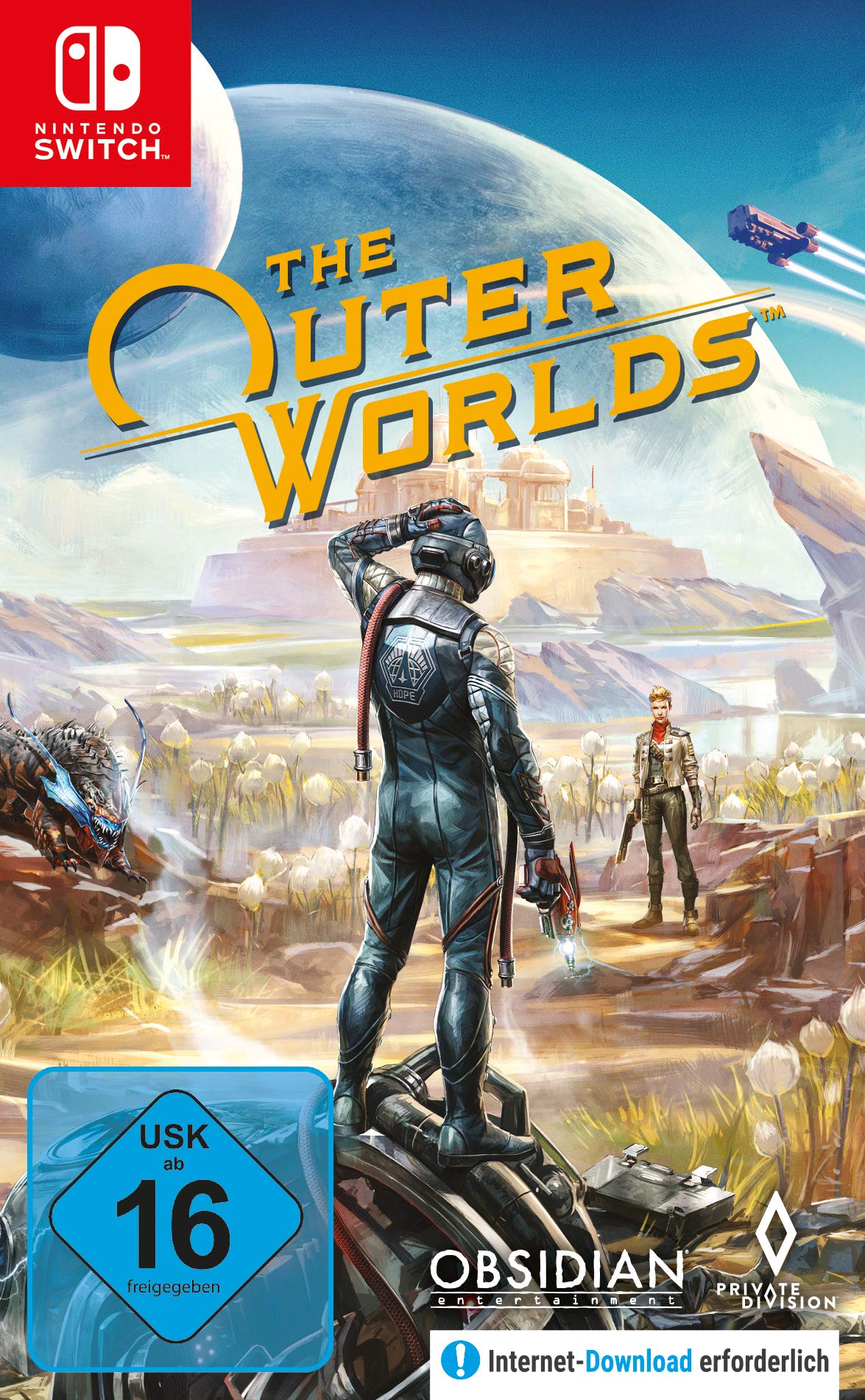 The Outer Worlds - Nintendo Switch Game | Sci-Fi RPG Adventure | Explore Alien Planets & Make Impactful Choices | Perfect for Handheld Gaming On-The-Go
