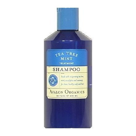 Avalon Tea Tree Mint Treatment Shampoo for Scalp Care - 14 oz | Refreshing & Soothing for Dry, Itchy Scalp - Perfect for Daily Use & Hair Growth