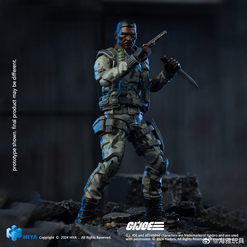 PRE ORDER - Hiya 1/18 Scale 4 Inch G.I. Joe Stalker Action Figure - Exquisite Mini Collectible Series for Display & Play - Perfect for Collectors & Military Toy Enthusiasts