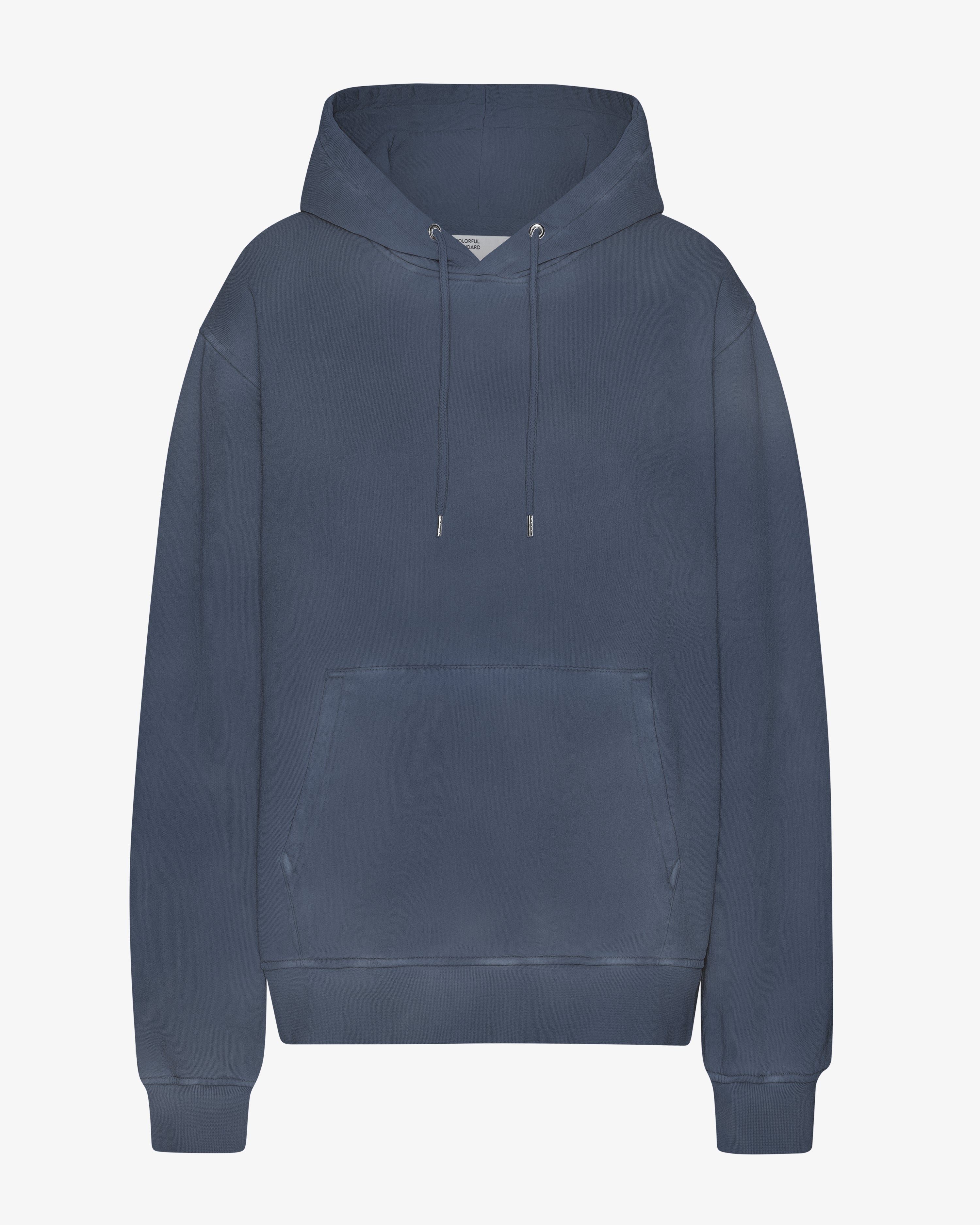 Classic Organic Cotton Hooded Sweatshirt | Soft & Comfortable Pullover | Neptune Blue | Perfect for Casual Wear & Outdoor Activities