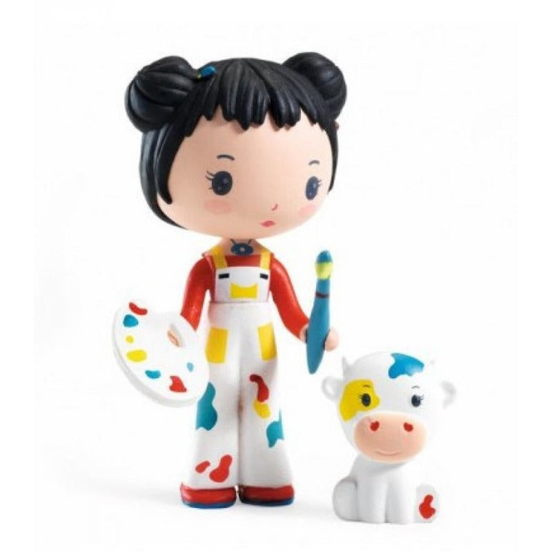 Barbouille & Gribs Tinyly Dolls - Miniature Collectible Figurines for Kids & Adults | Perfect for Home Decor, Gift Giving & Toy Collections