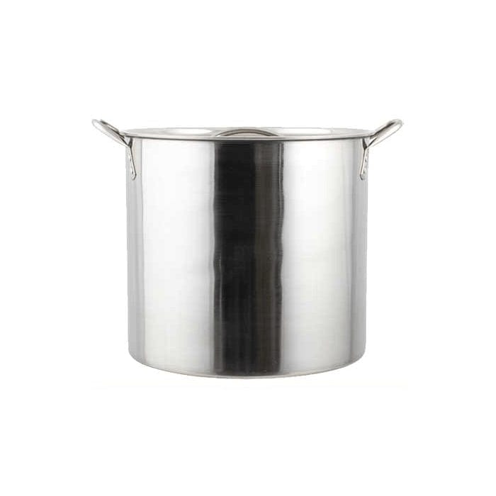 5 Gallon Stainless Steel Brew Pot with Lid - Home Brewing Beer & Kombucha Kit, Perfect for Homebrewers & Fermenting - Ideal for Craft Beer, Wine Making & Fermentation Projects
