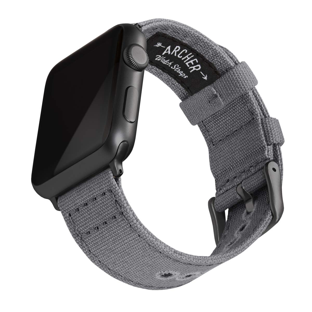 Premium Canvas Watch Bands for Apple Watch - Durable & Comfortable Replacement Straps - Perfect for Outdoor, Workout & Everyday Wear