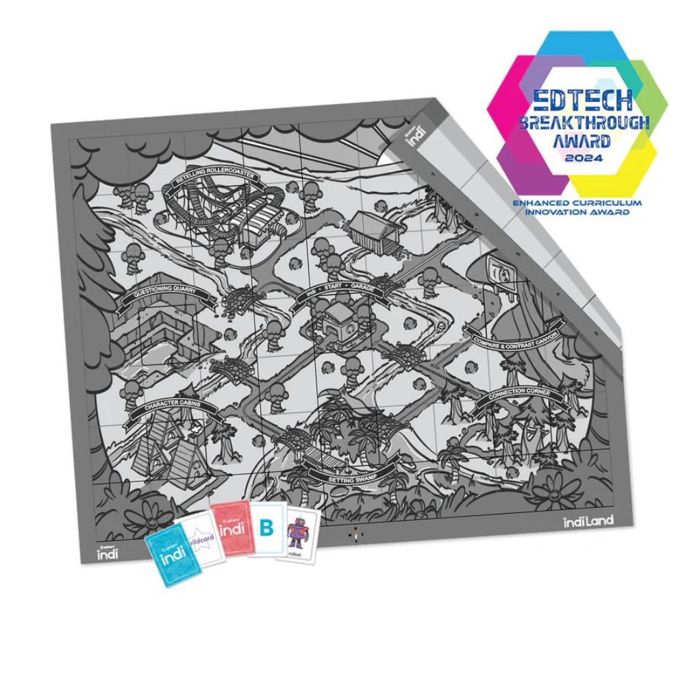 Sphero indi Coding Robot Mat & Literacy Cards for Kids - STEM Learning Toy for Classroom & Home Education