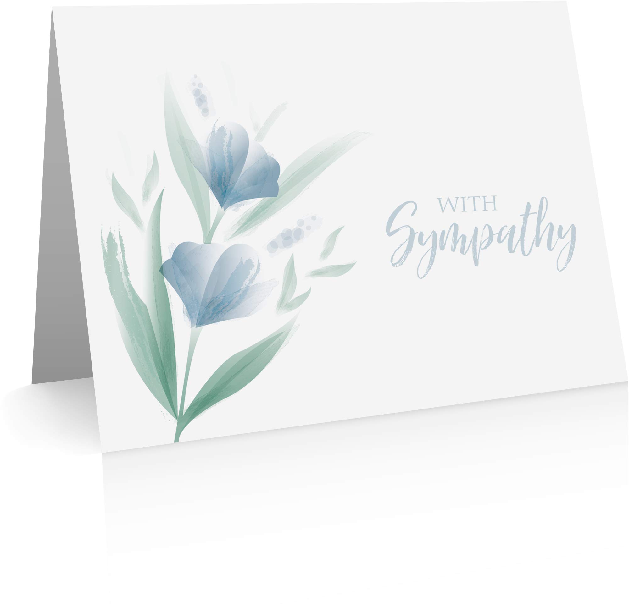 Sympathy Cards Bulk Set - 12 Thoughtful Condolence & Sympathy Greeting Cards with Blank Envelopes | Perfect for Funeral, Memorial Service & Grief Support
