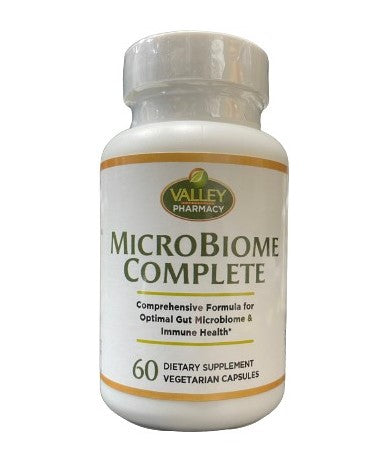 Microbiome Complete Probiotic Supplement for Gut Health & Digestion - Supports Immune System & Daily Wellness