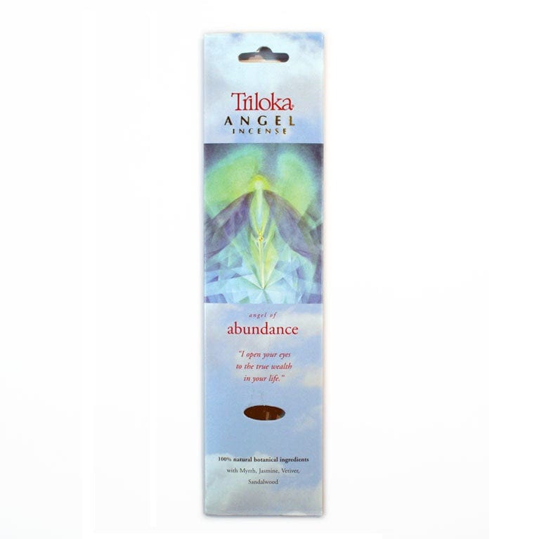 Angel of Abundance Incense Sticks - Premium Handmade Aromatherapy Sticks for Meditation, Yoga & Spiritual Cleansing | Relaxation & Positive Energy