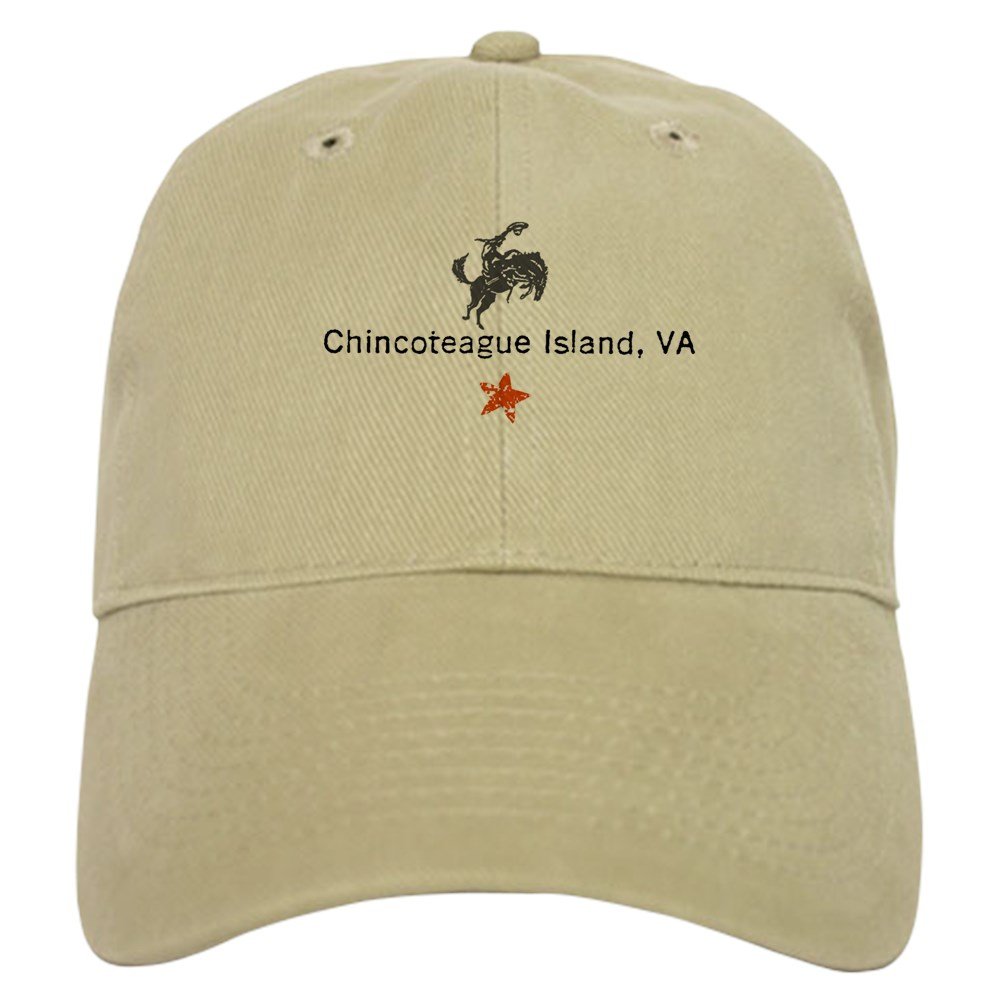 Chincoteague Island VA Baseball Cap - Adjustable Dad Hat for Men & Women - Casual Summer Outdoor Beach Hat for Travel & Vacation