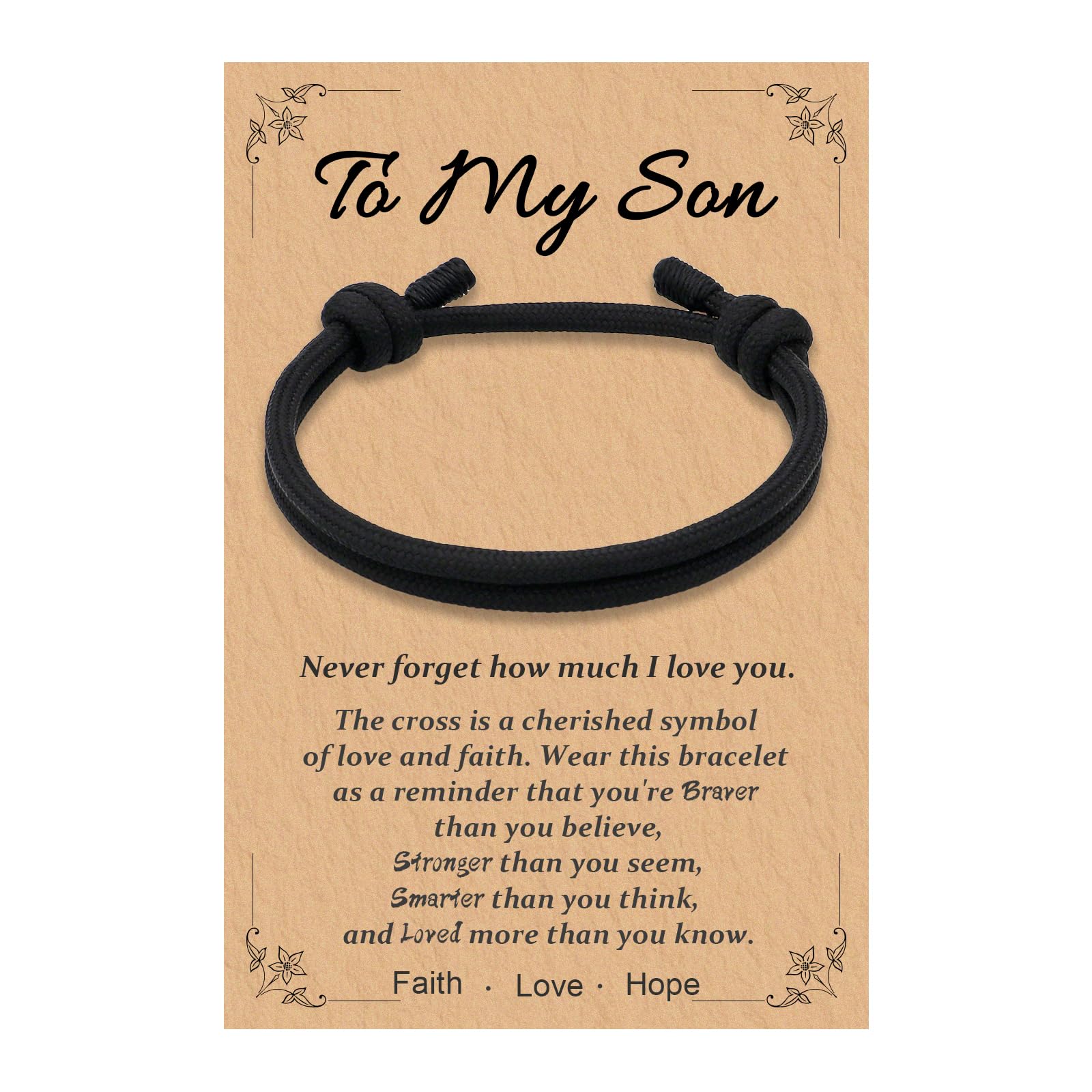 VEAVON Men's Bracelet - Unique Gift for Him, Birthday, Christmas, Valentine's Day - Perfect for Husband, Boyfriend, Son