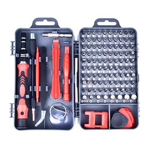 Premium 115-in-1 Precision Screwdriver Set for Phone Repair, Watch & Electronics - Alloy Steel Multi-bit Toolkit with Magnetic Tips (Color: 115-in-1 Weeks) - Ideal for DIY Repairs, Smartphone Maintenance & Small Electronics Disassembly