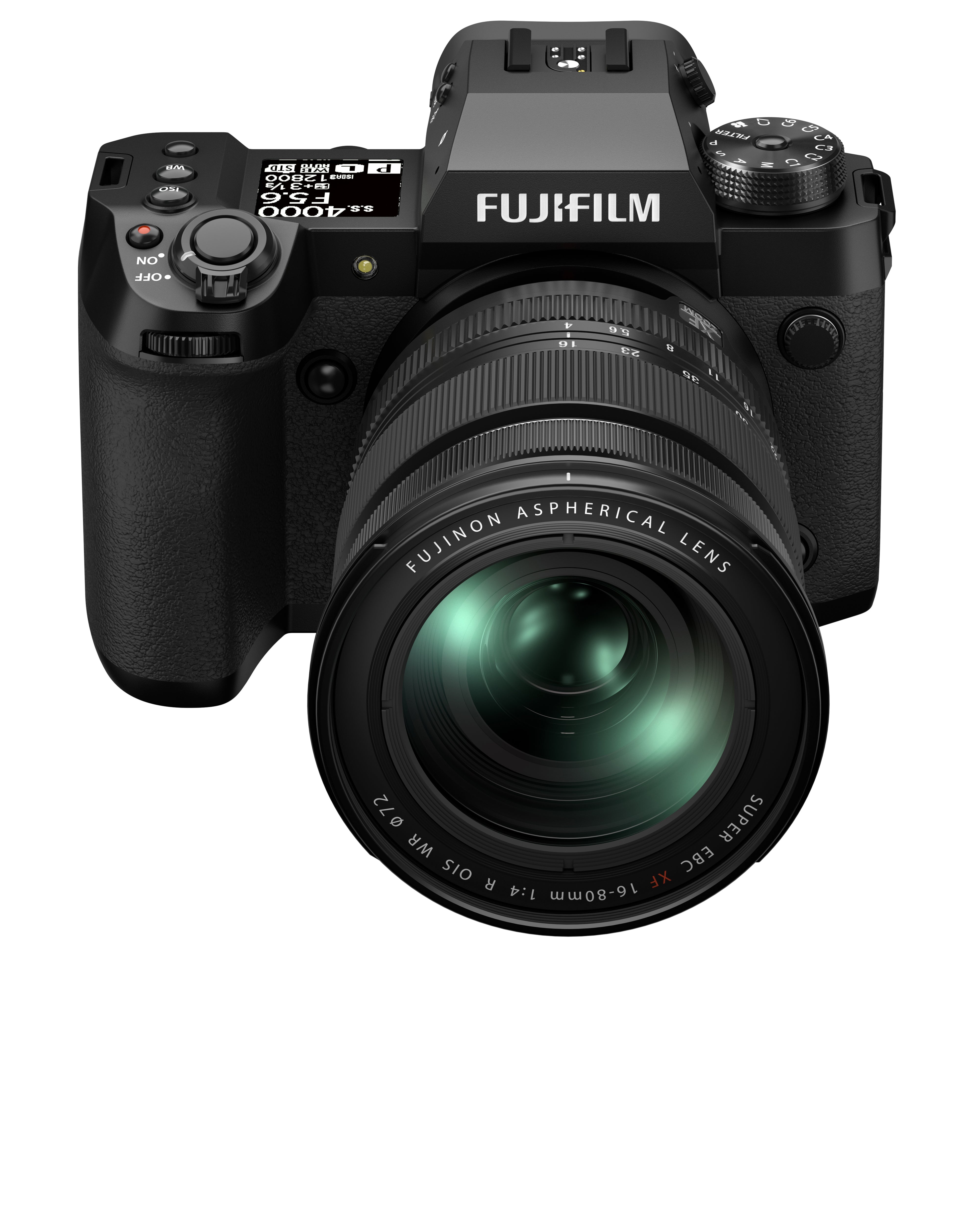 Fujifilm X-H2 Mirrorless Camera with XF 16-80mm f/4 R LM OIS WR Lens Kit - Professional 4K Video & Photography for Travel, Vlogging, and Outdoor Adventures