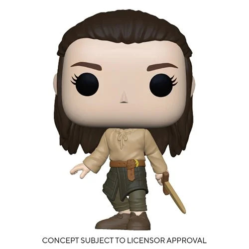 Game of Thrones Arya Stark Training Pop! Vinyl Figure Collectible - Perfect for Fans, Display, and Gift Giving - Great for Home Decor, Office Desk, and Pop Culture Collections