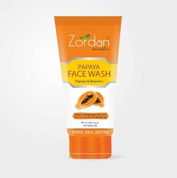 Natural Papaya Face Wash for Glowing Skin - Pack of 2 (120ML Each) | Gentle Cleanser for Daily Skincare Routine, Acne-Prone & Sensitive Skin