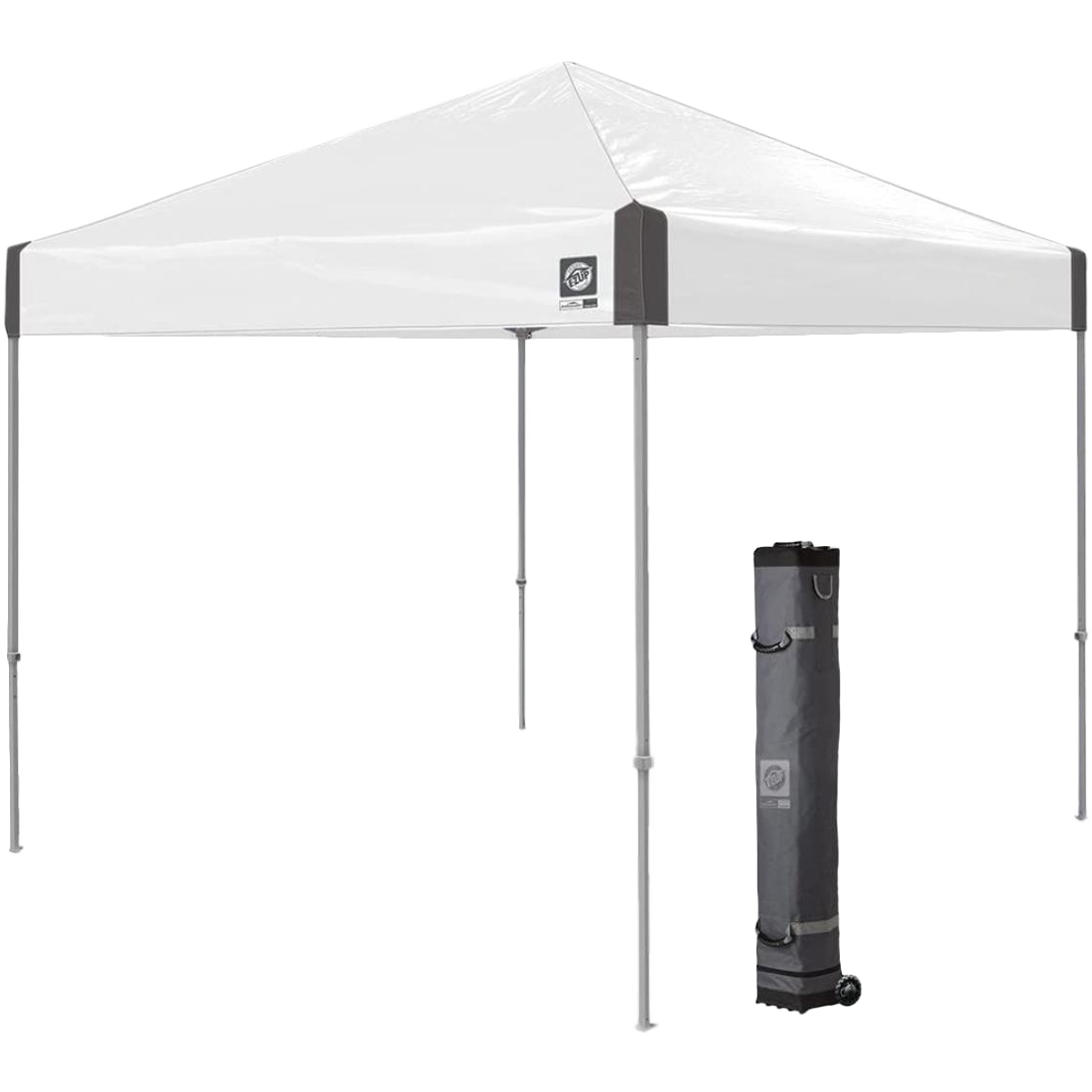 10x10 Ambassador Pop Up Canopy Tent - Instant Shelter for Outdoor Events, Camping, Picnics & Beach Parties - Waterproof & UV Protection