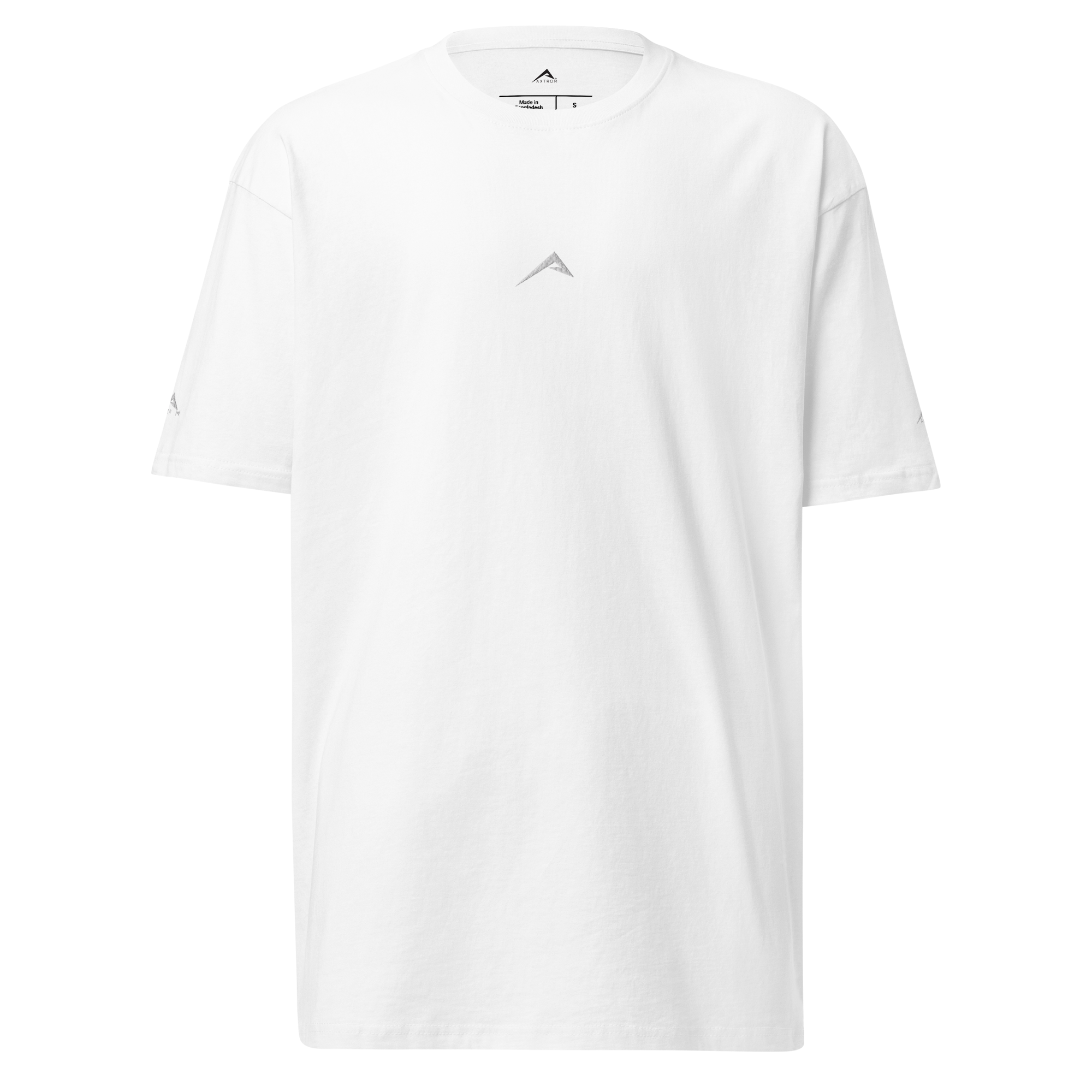 Signature Thread White T-Shirt for Men & Women - Soft Cotton Casual Tee for Everyday Wear, Gym, and Outings
