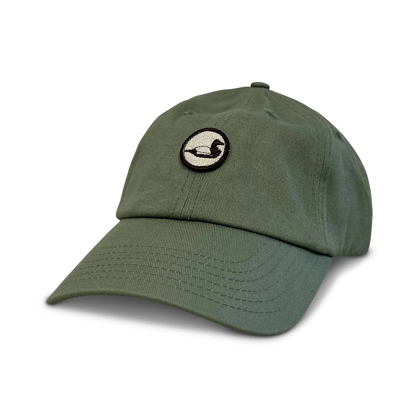 Dixie Decoys Fireside Relaxed Fit Hat - Military Green Outdoor Hunting & Camping Cap for Men & Women - Perfect for Hiking, Fishing, and Outdoor Adventures