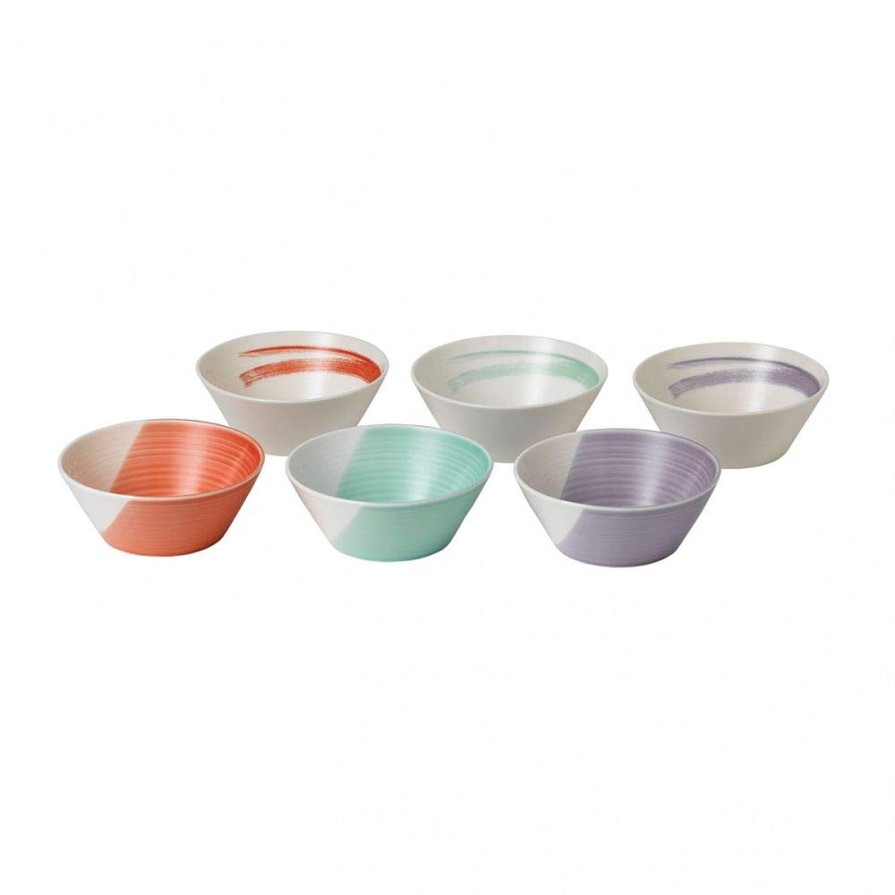 Royal Doulton 1815 Bold Cereal Bowls Set of 6 - Premium Porcelain Breakfast Bowls for Cereal, Soup & Dessert - Perfect for Dining, Entertaining & Everyday Use