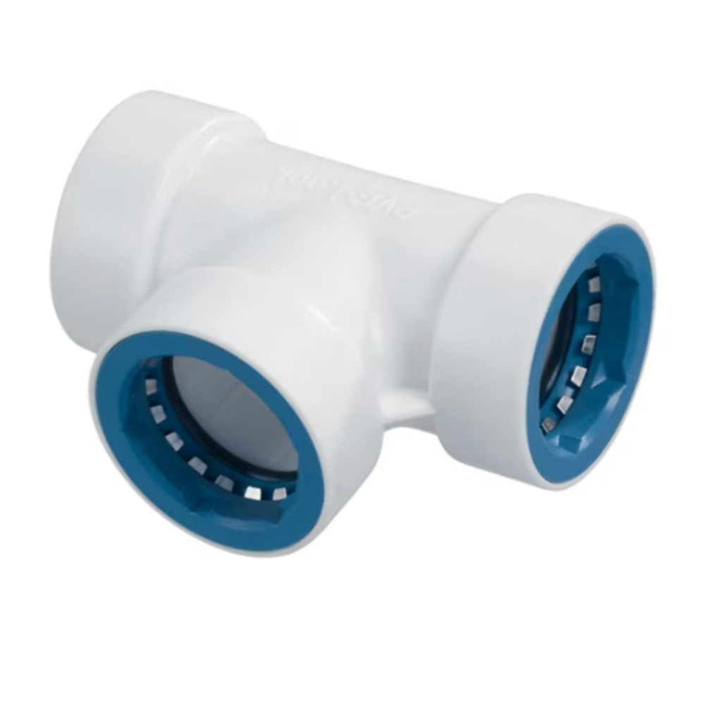 Hydro Rain PVC Lock Tee Fitting - 1/2