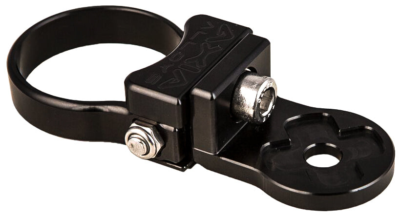 Black 2-Way Radio Antenna Mount - Heavy Duty Universal Antenna Bracket for CB, Ham, and Marine Radios - Perfect for Trucks, Boats, and Off-Road Vehicles