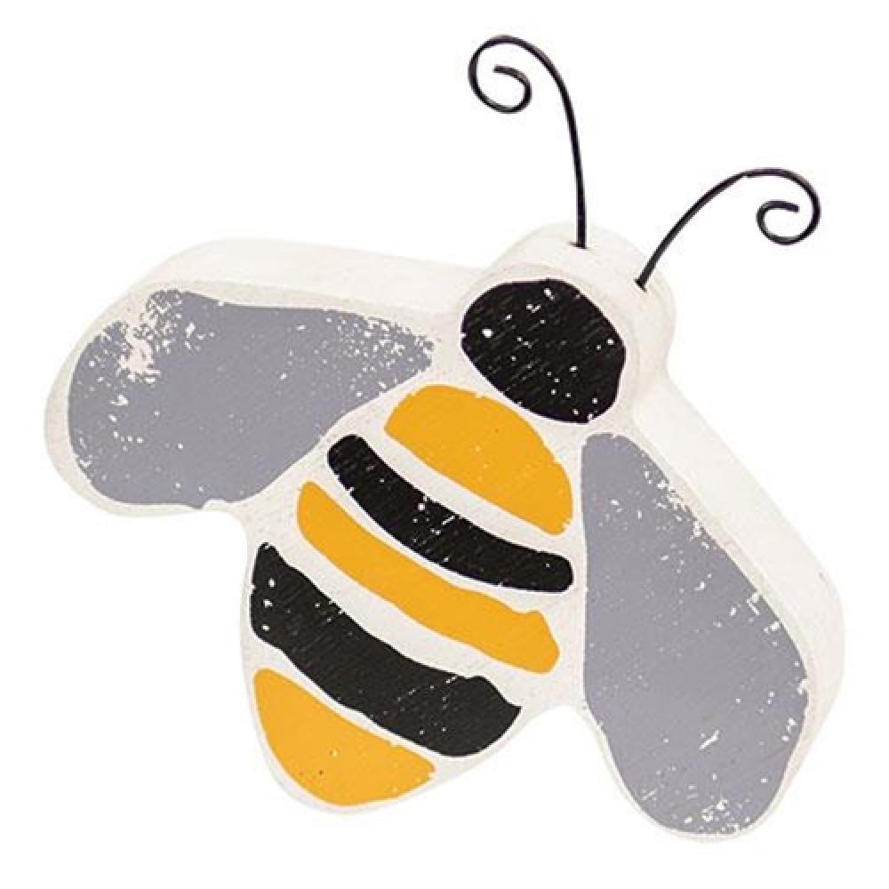 Large Chunky Bee Photo Holder - Cute & Decorative Picture Frame for Wall or Desk - Perfect for Home, Office, Nursery Decor & Gift Giving
