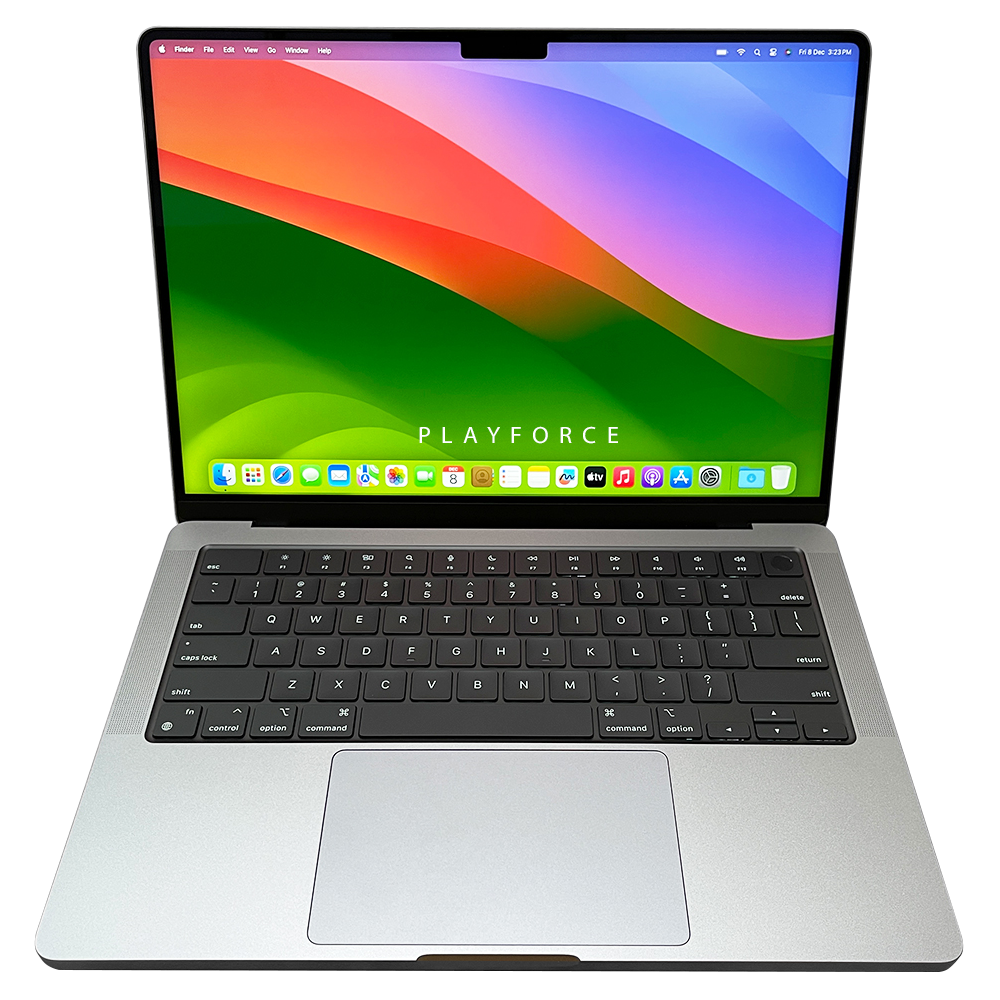 2021 Apple MacBook Pro 14-inch Laptop - M1 Pro Chip (8-Core CPU, 14-Core GPU), 16GB RAM, 512GB SSD, Space Gray - Powerful Performance for Creative Professionals, Video Editing & Business Work