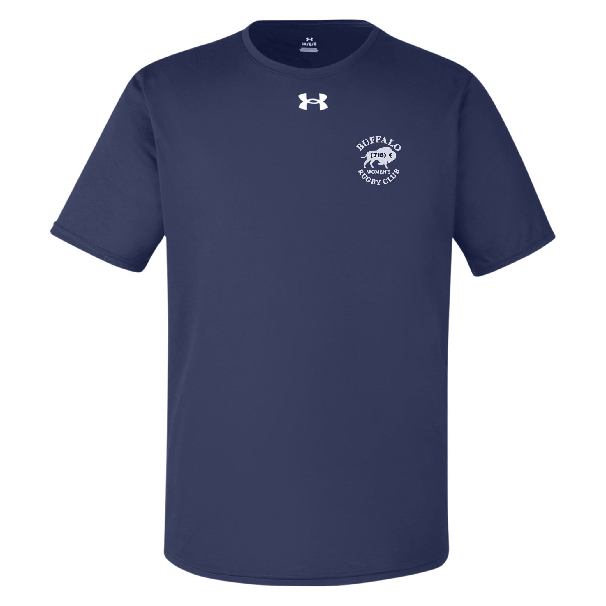 Buffalo WRC UA Team Tech T-Shirt - High-Performance Moisture-Wicking Men's Athletic Shirt for Running, Gym & Outdoor Sports