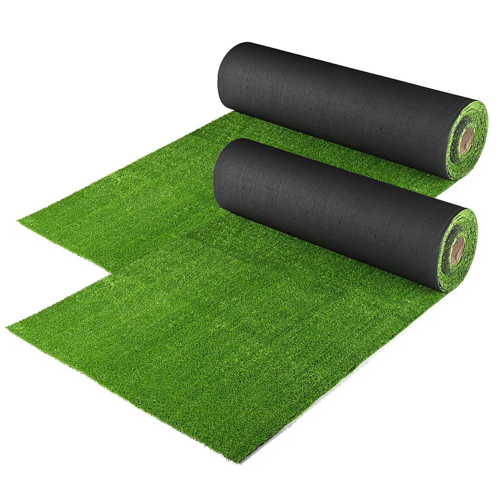 Premium 65x6ft Artificial Grass Turf - Realistic Synthetic Lawn for Pets, Backyard & Landscaping - Durable, Low Maintenance & UV Resistant - Perfect for Dog Runs, Play Areas & Outdoor Decor (2-Pack)
