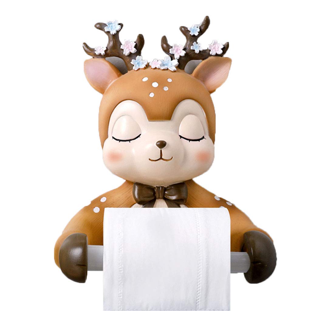 Stylish Wall-Mounted Toilet Paper Holder - Creative Hanging Tissue Box Organizer for Bathroom Decor | Perfect for Small Spaces & Modern Home Design