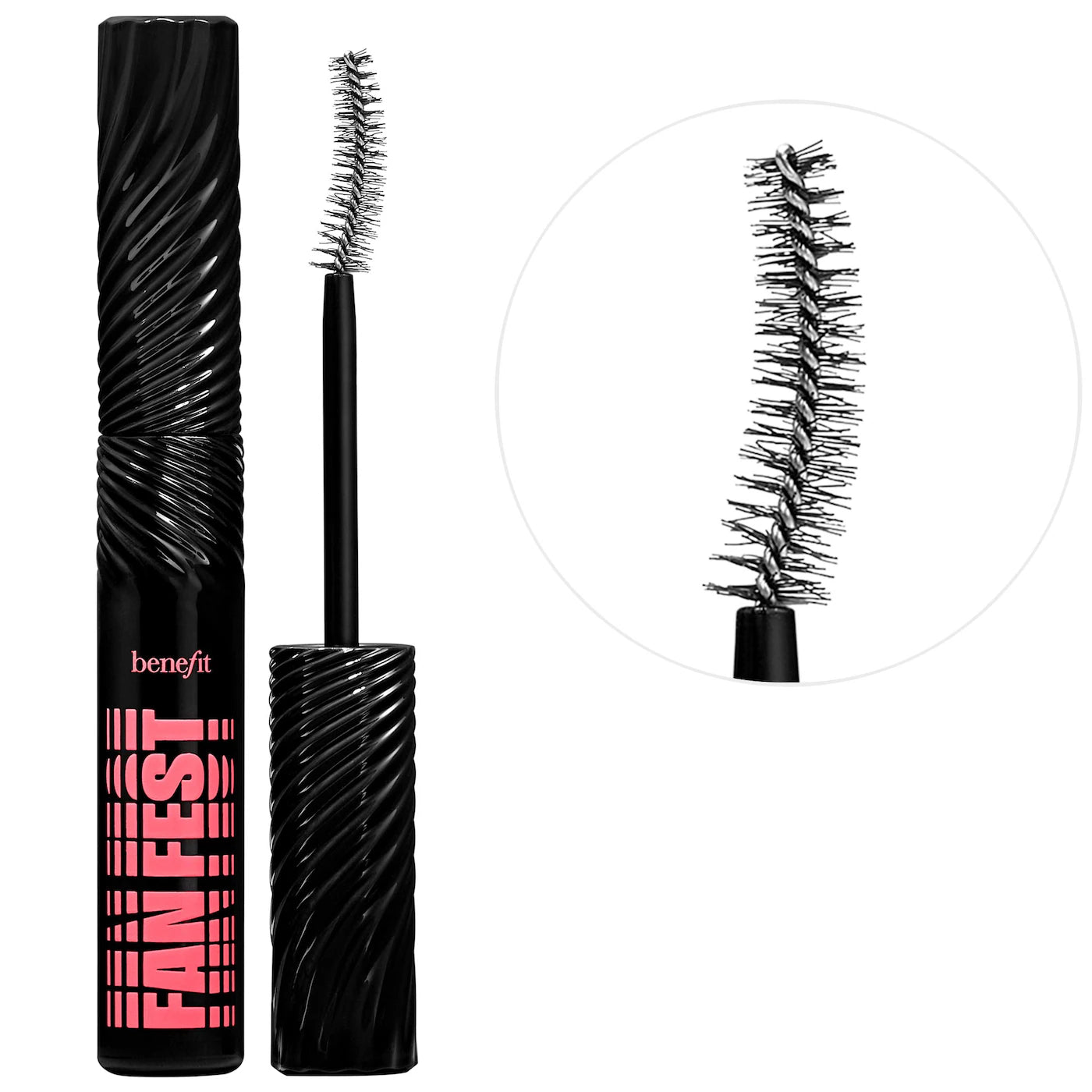 Benefit Cosmetics Fan Fest Fanning & Volumizing Mascara - Hyper Black | New in Box | Lengthening & Volumizing for Dramatic Lashes | Perfect for Parties, Date Nights & Special Occasions