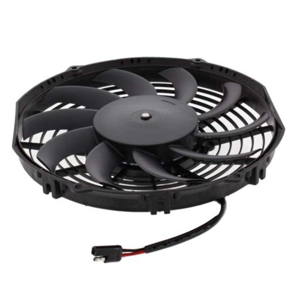 QBOSS High-Performance Cooling Fan - Direct OE Replacement for Optimal Engine Cooling - Perfect for Hot Weather & Heavy-Duty Driving