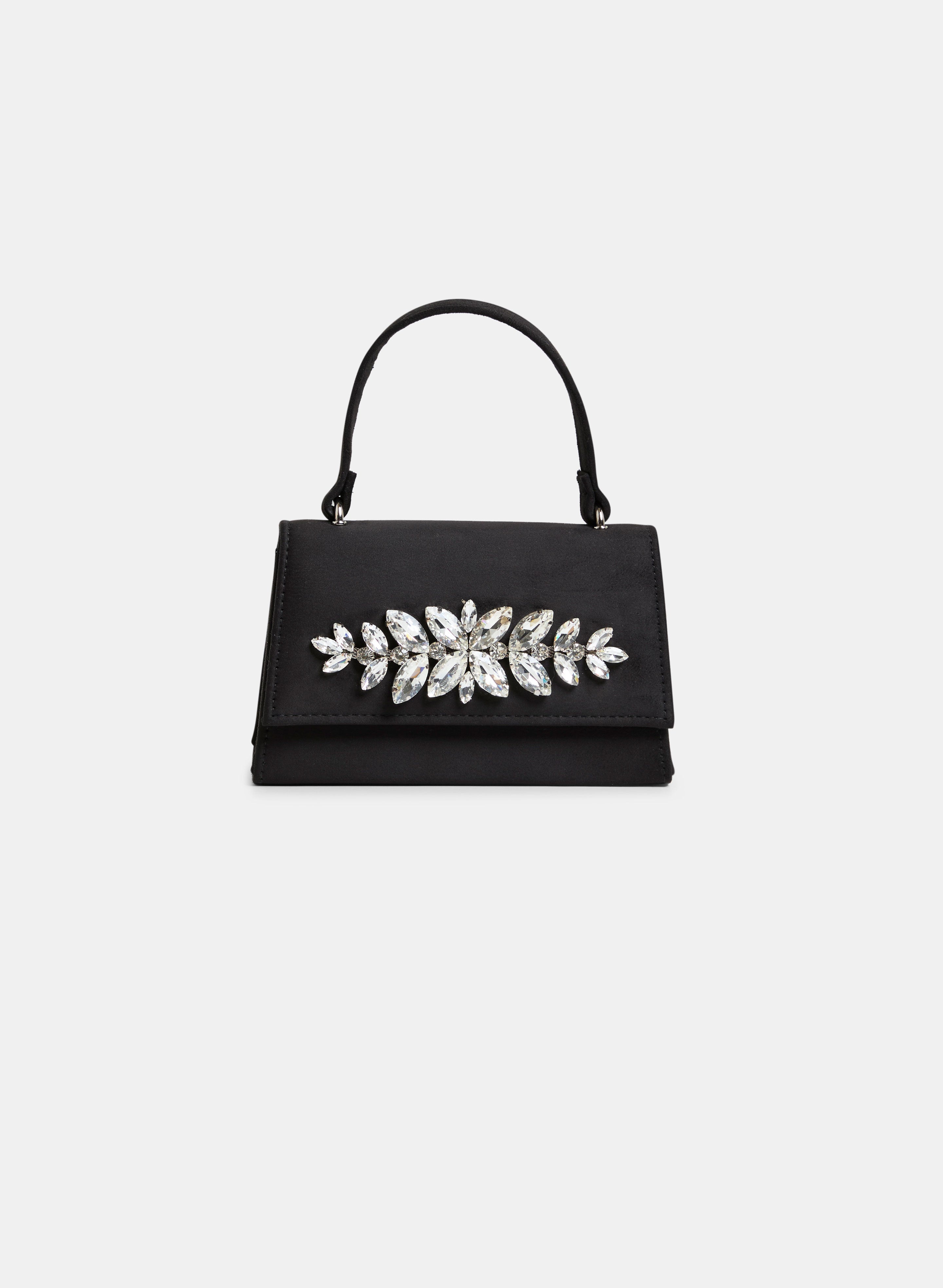 Sparkling Crystal Embellished Evening Clutch Bag for Women - Elegant Party Clutch with Rhinestone Decorations | Perfect for Weddings, Prom, Gala & Special Occasions