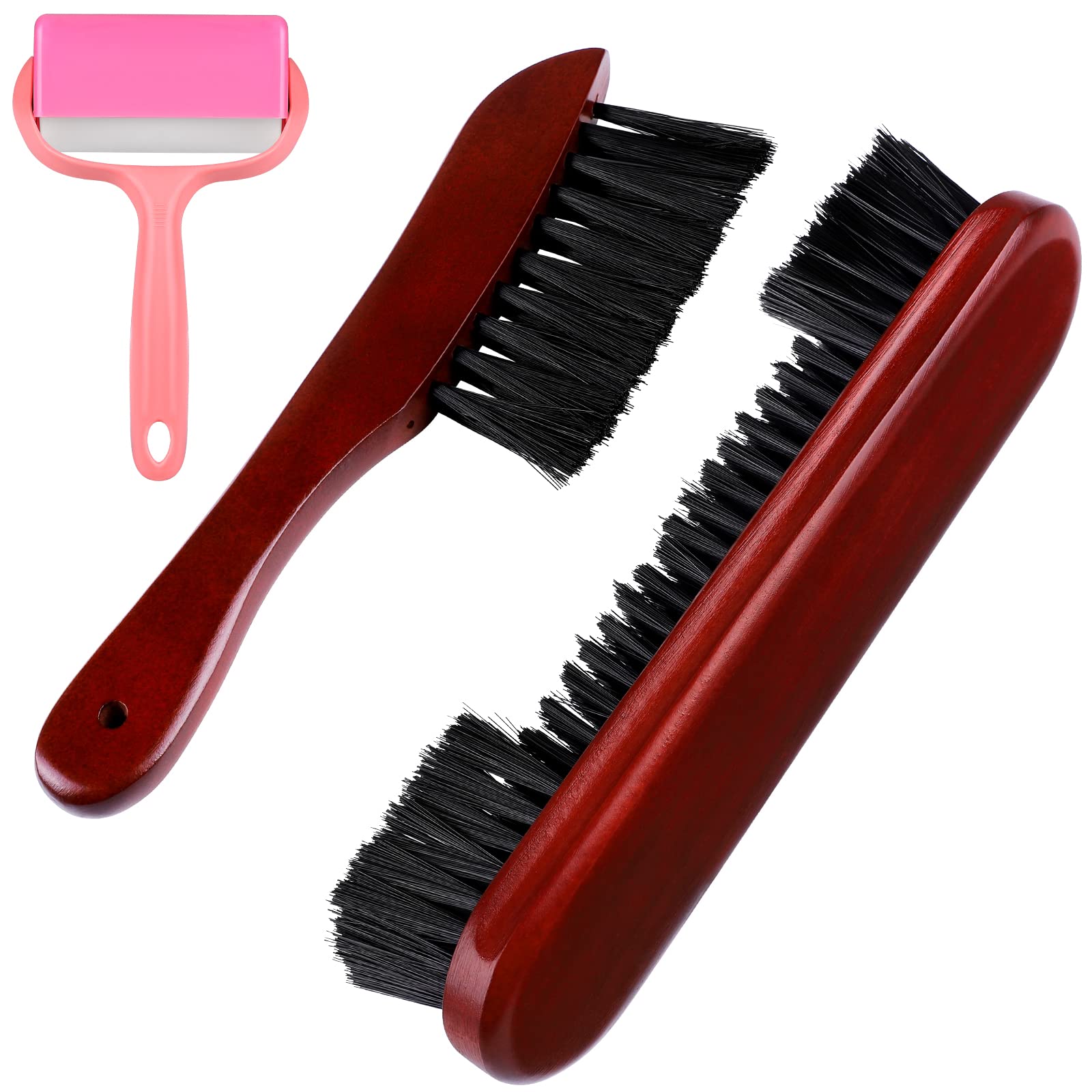 Premium Billiards Pool Table Cleaning Kit - Wooden Rail Brush, Felt Lint Roller & Accessories for Professional Table Maintenance | Perfect for Home Game Rooms, Bars & Pool Halls