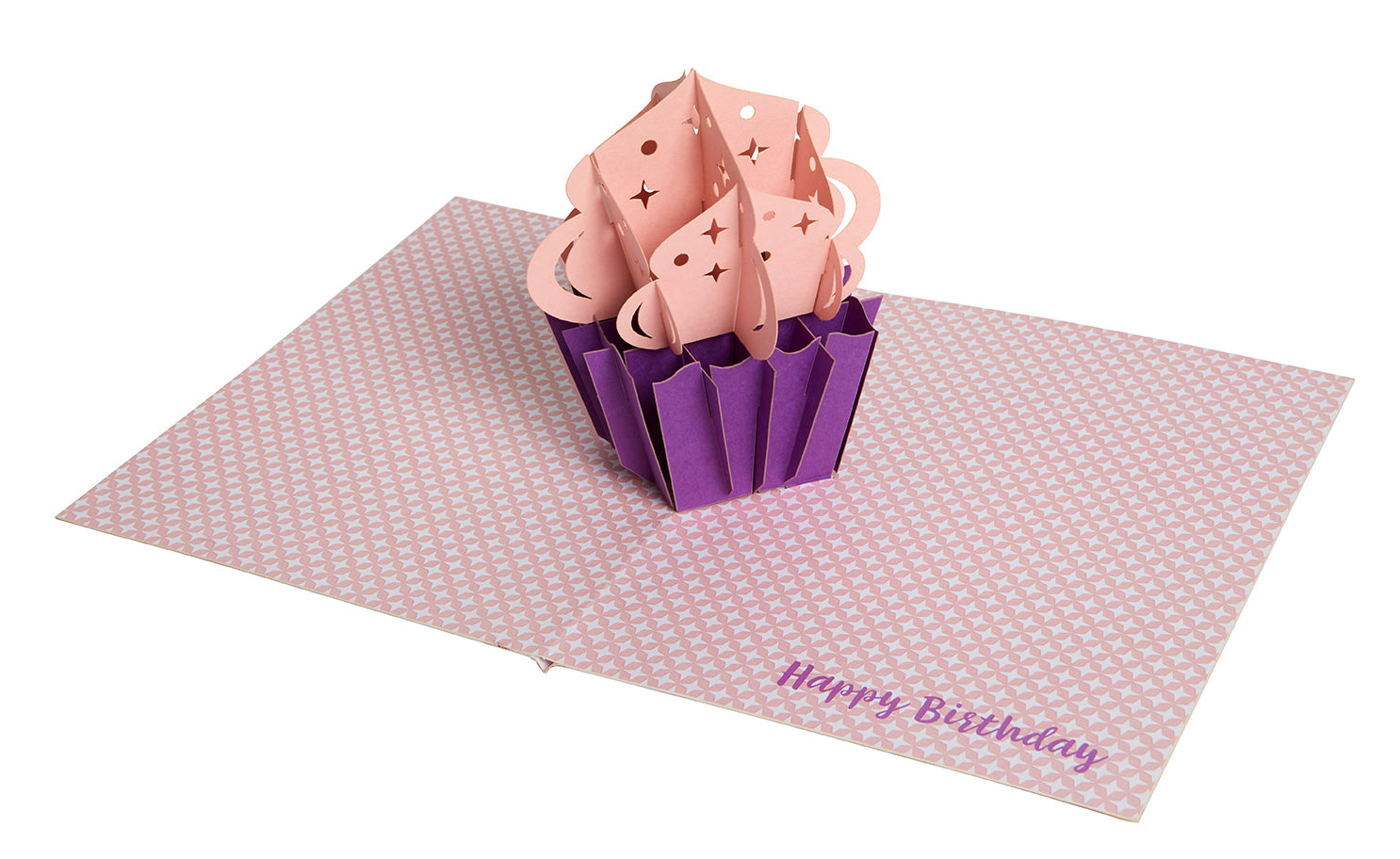 Unique Cupcake Pop Up Greeting Card - Perfect for Birthdays, Anniversaries & Special Occasions | Handmade 3D Paper Card for Gift Giving