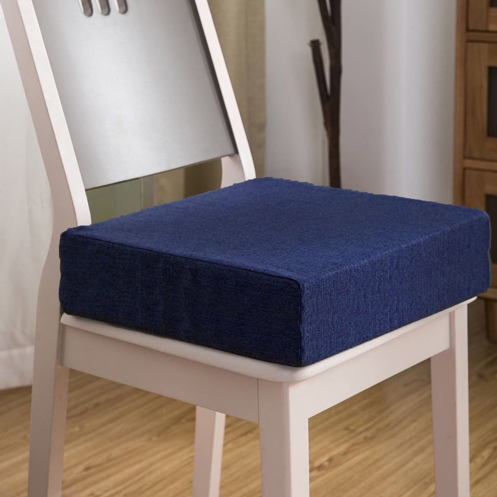 Premium Durable Soft Deep Seat Cushion - Waterproof Non-Slip Chair Pad for Indoor & Outdoor Use - Perfect for Garden, Patio, Deck Furniture with Secure Ties - Ideal for Lounging, Relaxing, and Comfortable Seating
