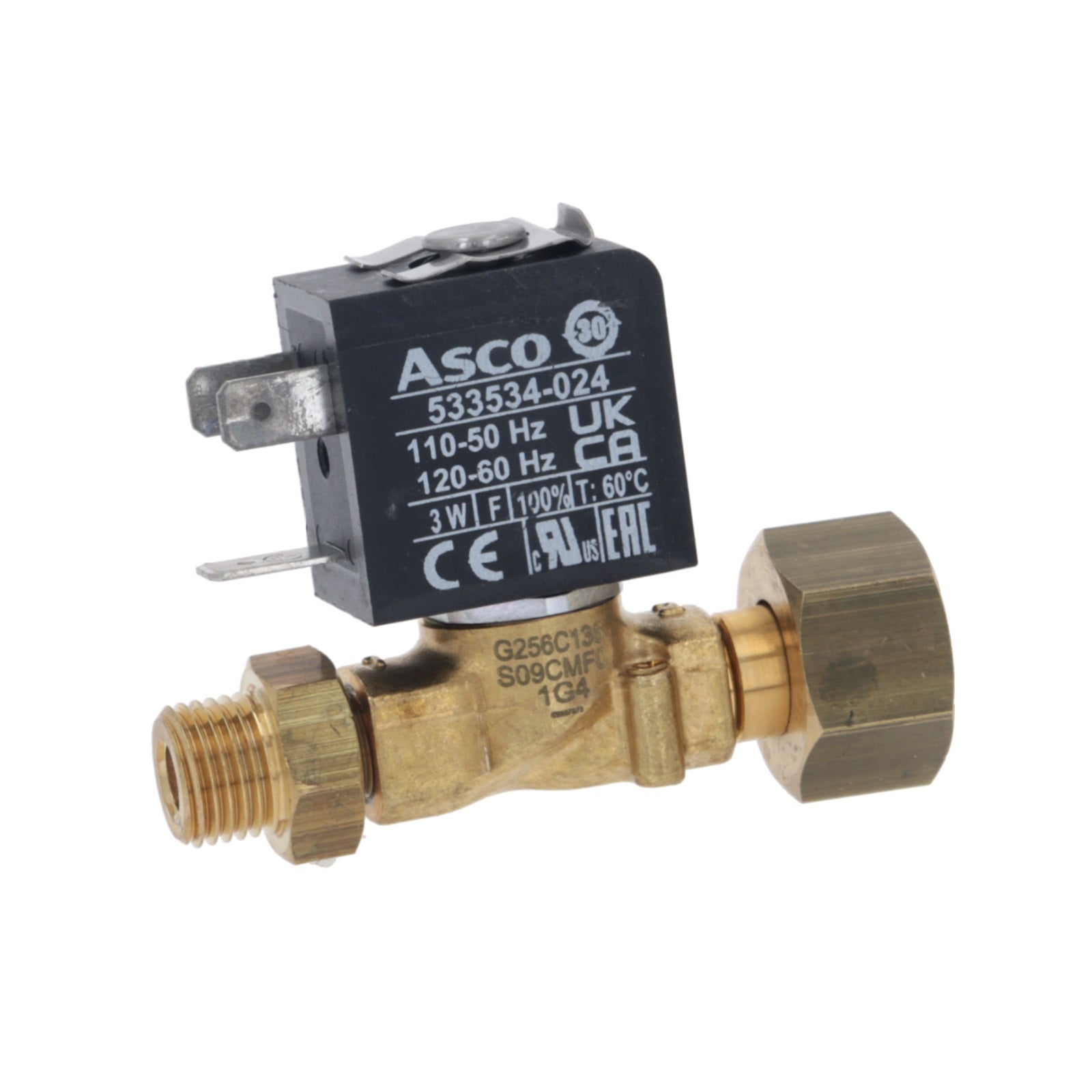 Rancilio Silvia ProX 110V Dual Boiler Espresso Machine Hot Water Valve Assembly - Perfect for Home Baristas & Coffee Shops