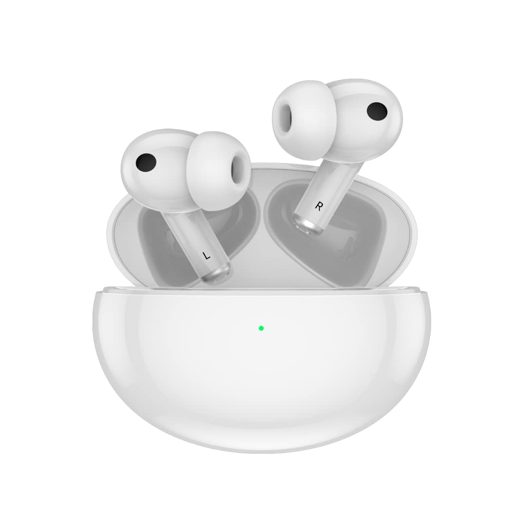 **XY-70 Wireless Bluetooth Earbuds with ANC & ENC Dual Noise Cancelling, 24H Playtime, TWS Stereo Sound – Perfect for Gym, Running, Travel & Work (White)**