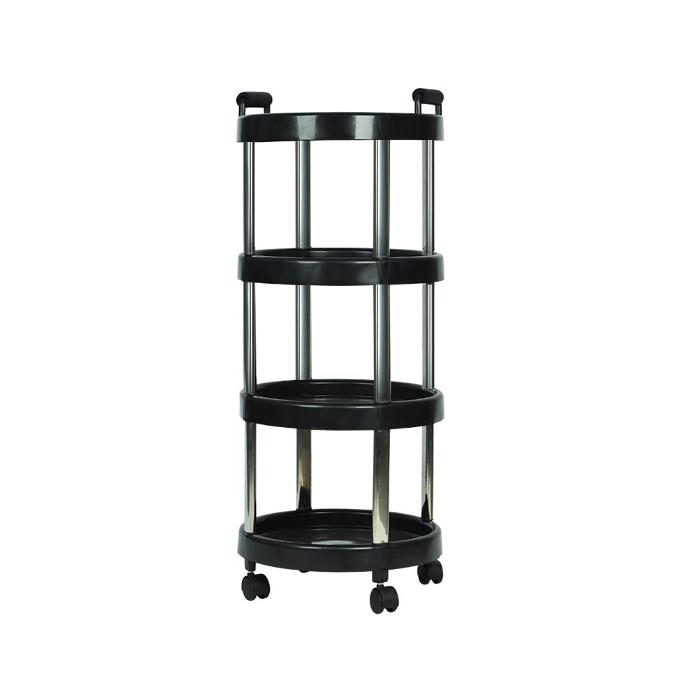 Professional Hairdressing Trolley with Wheels - Portable Beauty Salon Tool Cart for Hair & Nail Care - Barber Shop Organizer Shelf - Perfect for Salon Styling, Manicures & Mobile Beauty Services