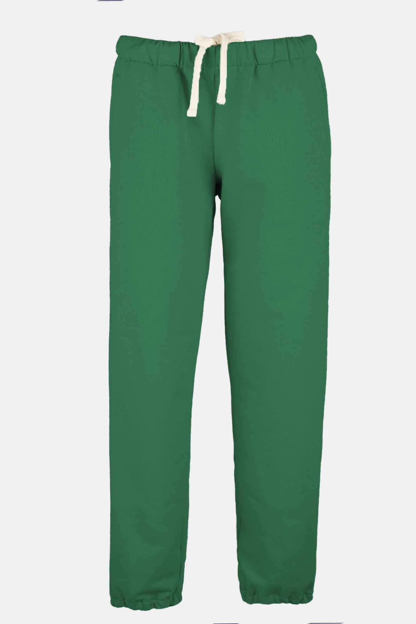 Women's High Waisted Fleece Sweatpants - Soft Joggers for Lounge & Workout - Bottle Green - Perfect for Yoga, Running & Casual Wear