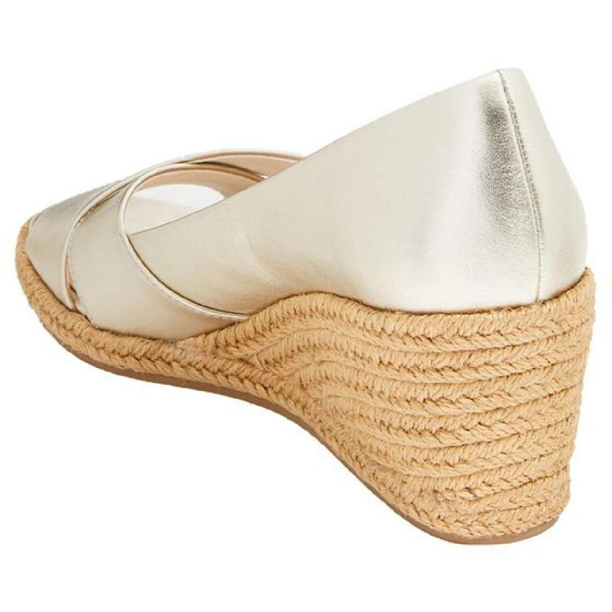 Jack Rogers Palmer Crisscross Wedge Espadrille Sandals for Women - Comfortable Summer Wedges with Ankle Strap, Perfect for Beach, Vacation, and Casual Outings