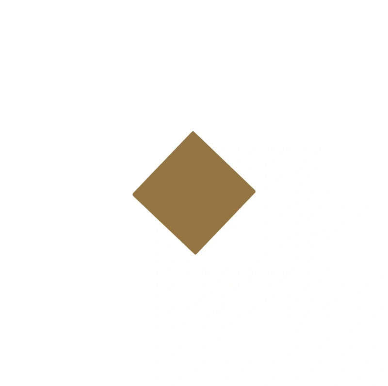 Winckelmans Granitklinker Klinker Kvadrat 3.5x3.5 cm Toffee Brown Tile - Perfect for Kitchen Backsplash, Bathroom Walls & Fireplace Surrounds