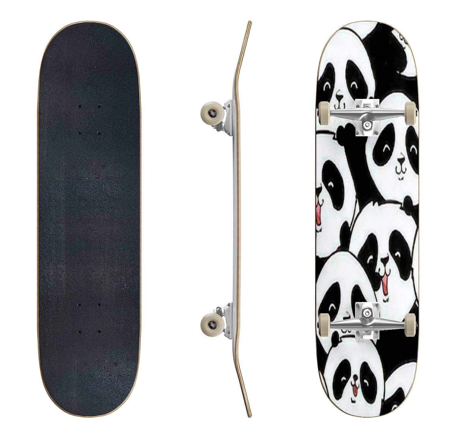 Vector Space Skateboard with Planets, Spaceships & Stars - Classic Concave Design for Beginners & Pros | Cool Teen Gifts & Extreme Sports Gear | Perfect for Street Skating, Park Riding & Longboard Cruising