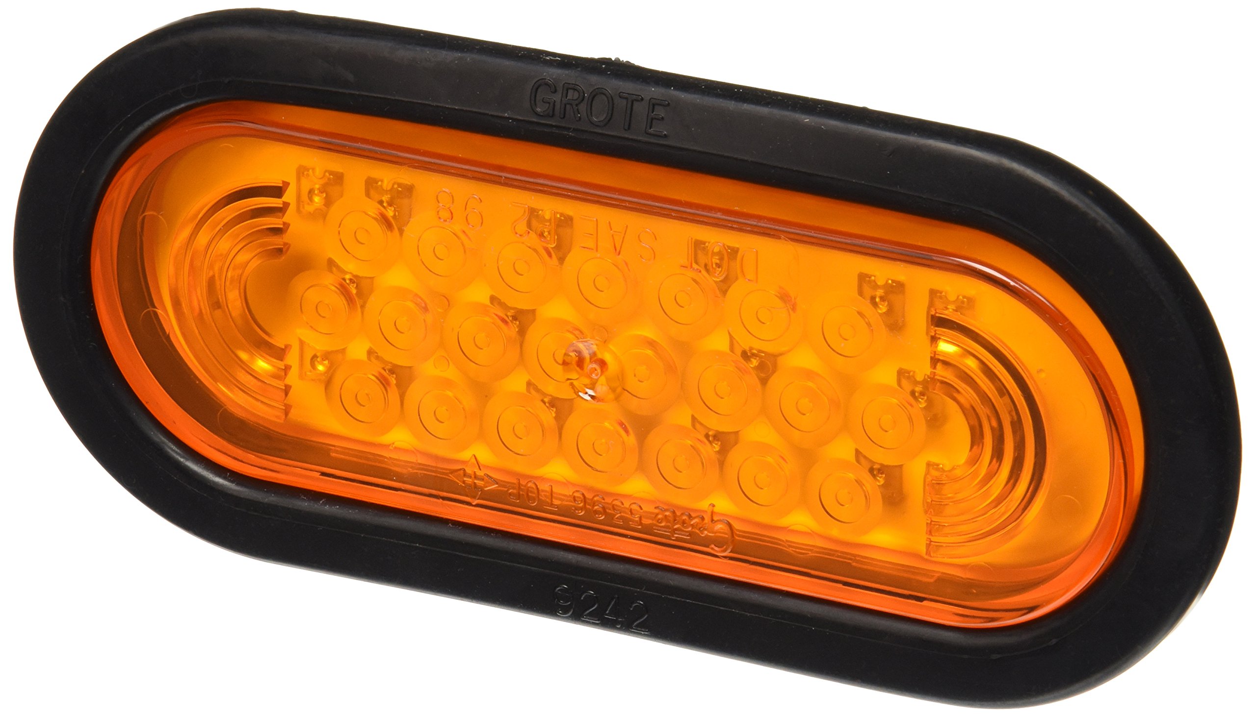 Grote 53123 LED Stop Tail Turn Light - High Visibility Brake & Signal Light for Trucks, Trailers & RVs - Durable Waterproof Design for Safe Night Driving