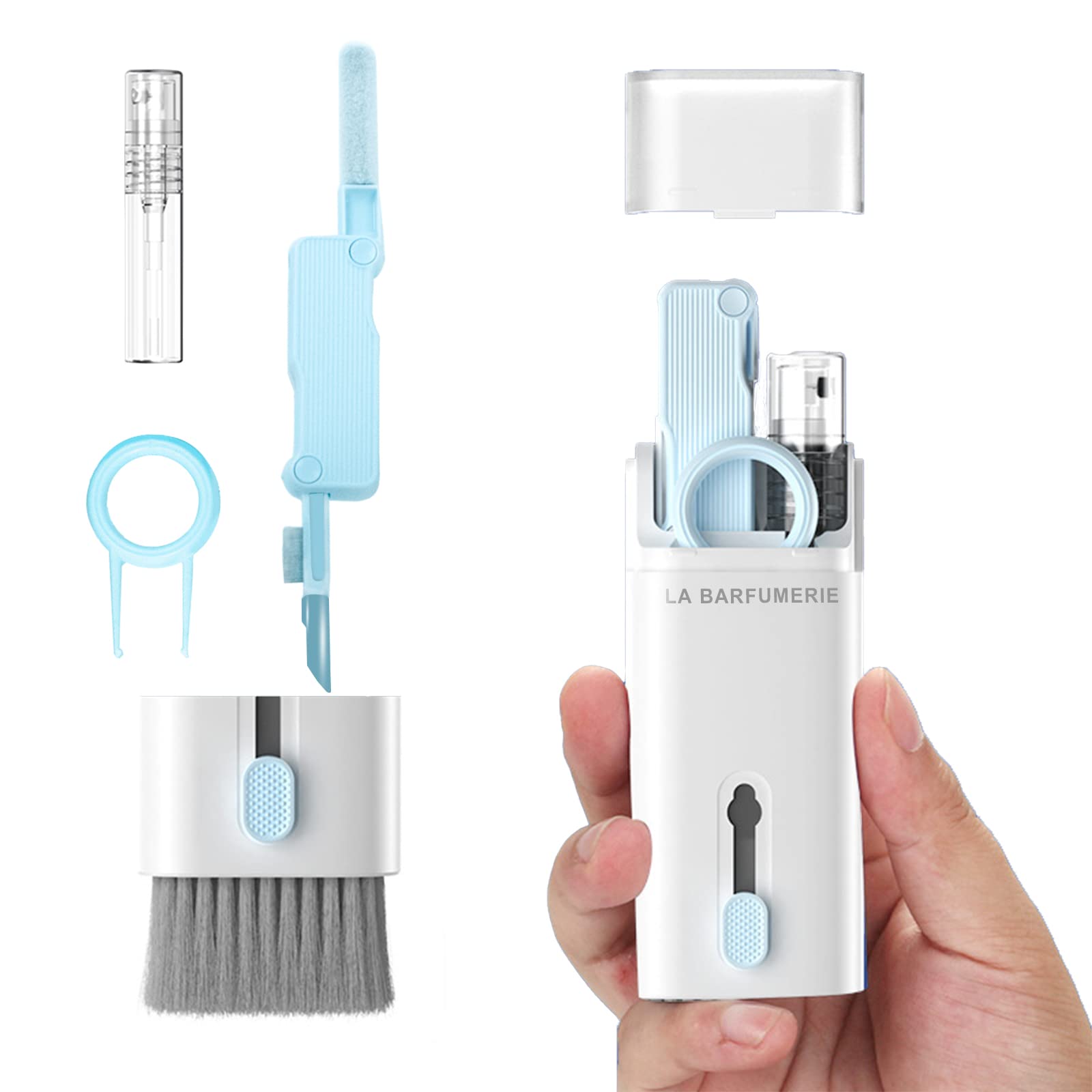 Premium Electronics Cleaning Kit - Keyboard Brush, AirPods Cleaning Tool & Phone Screen Cleaner for MacBook, Laptop, Computer, AirPods Pro & Headphones | Perfect for Home, Office & Travel Use