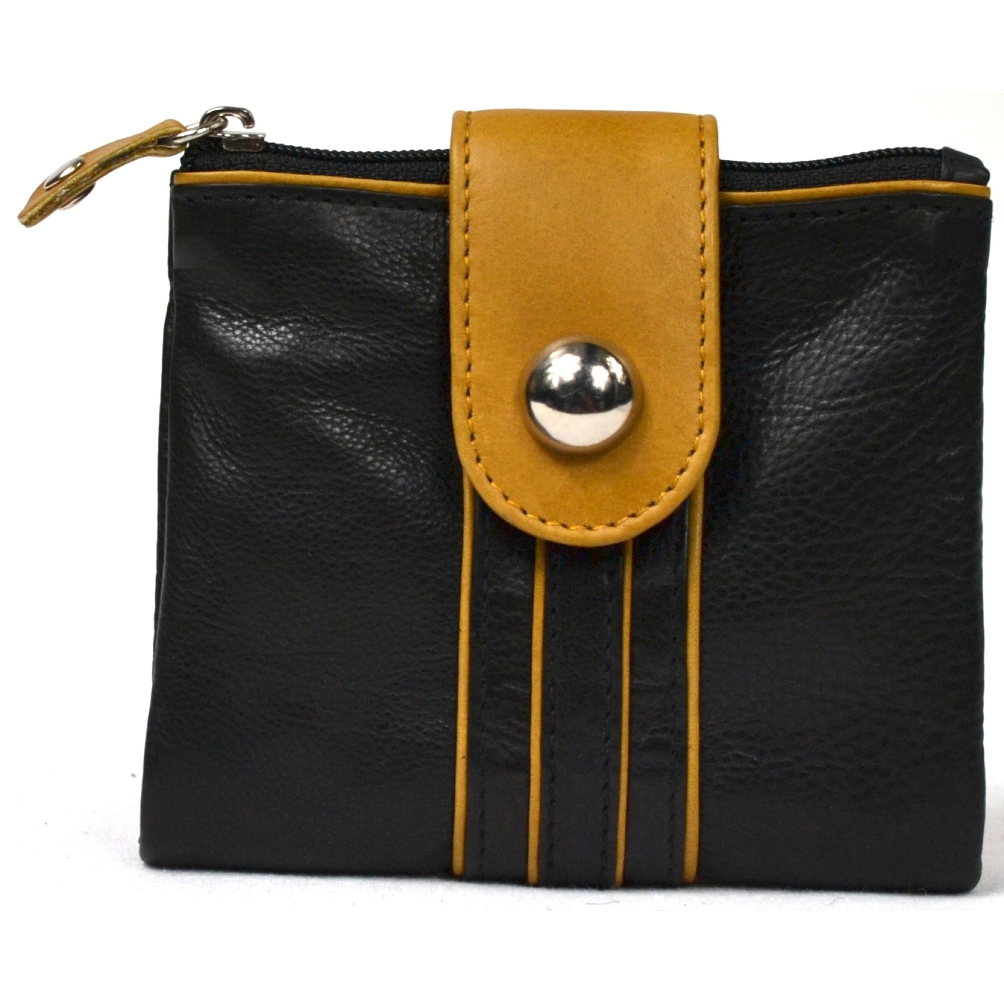 SNUGRUGS Women's Soft Leather Crossbody Purse with Coin Pocket, Card Slots & Zipper Closure - Stylish Everyday Handbag for Work, Travel & Shopping